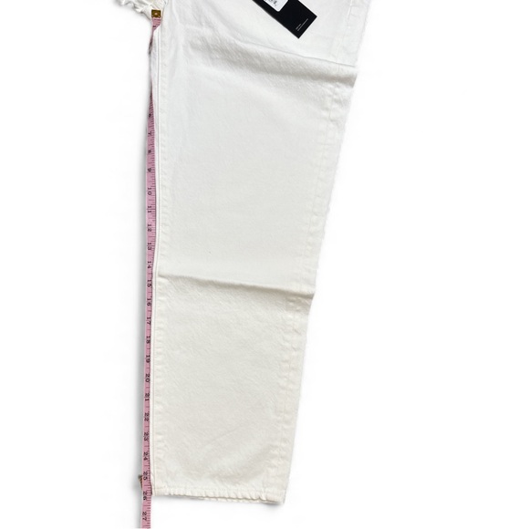 NWT Edwin Hana classic straight crop jeans in white noise size 32 - Picture 10 of 10